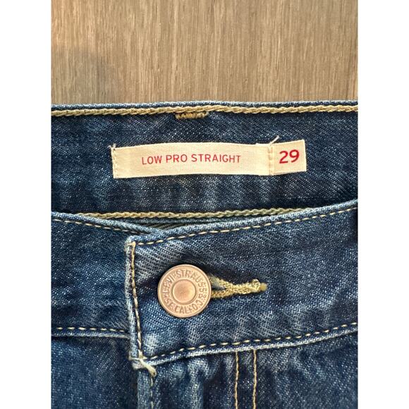 Levi's Low Pro Straight Jeans Women's Size 29/8 - Picture 2 of 10